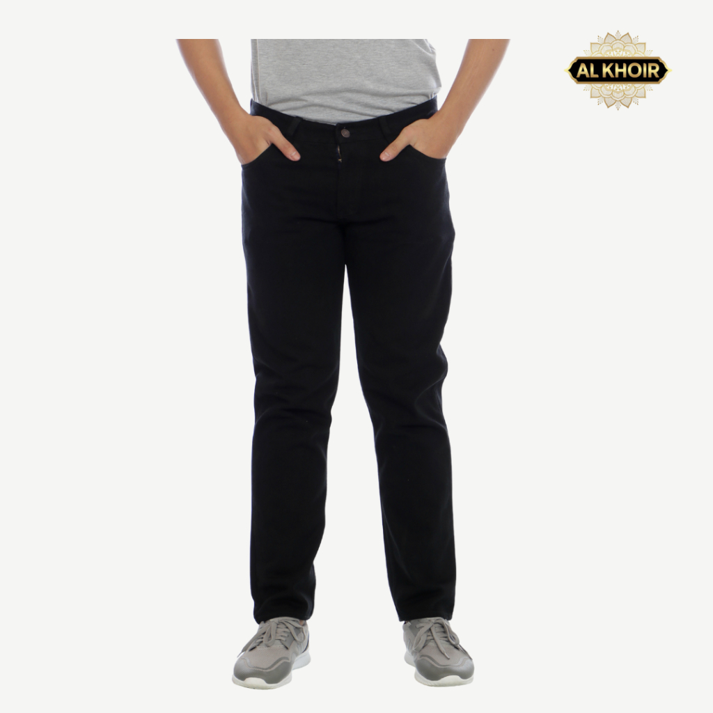 Celana Jeans Levis Standar Pria Original Denim Casual Reguler Ukuran 28-38 Hitam Premium Jumbo