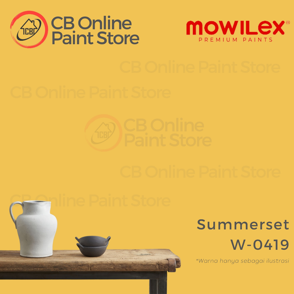 CAT TEMBOK MOWILEX - SUMMERSET W-0419 - GALON