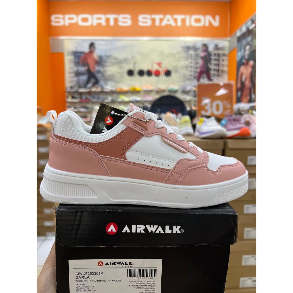 Airwalk Darla White/Pink Women Shoes Original