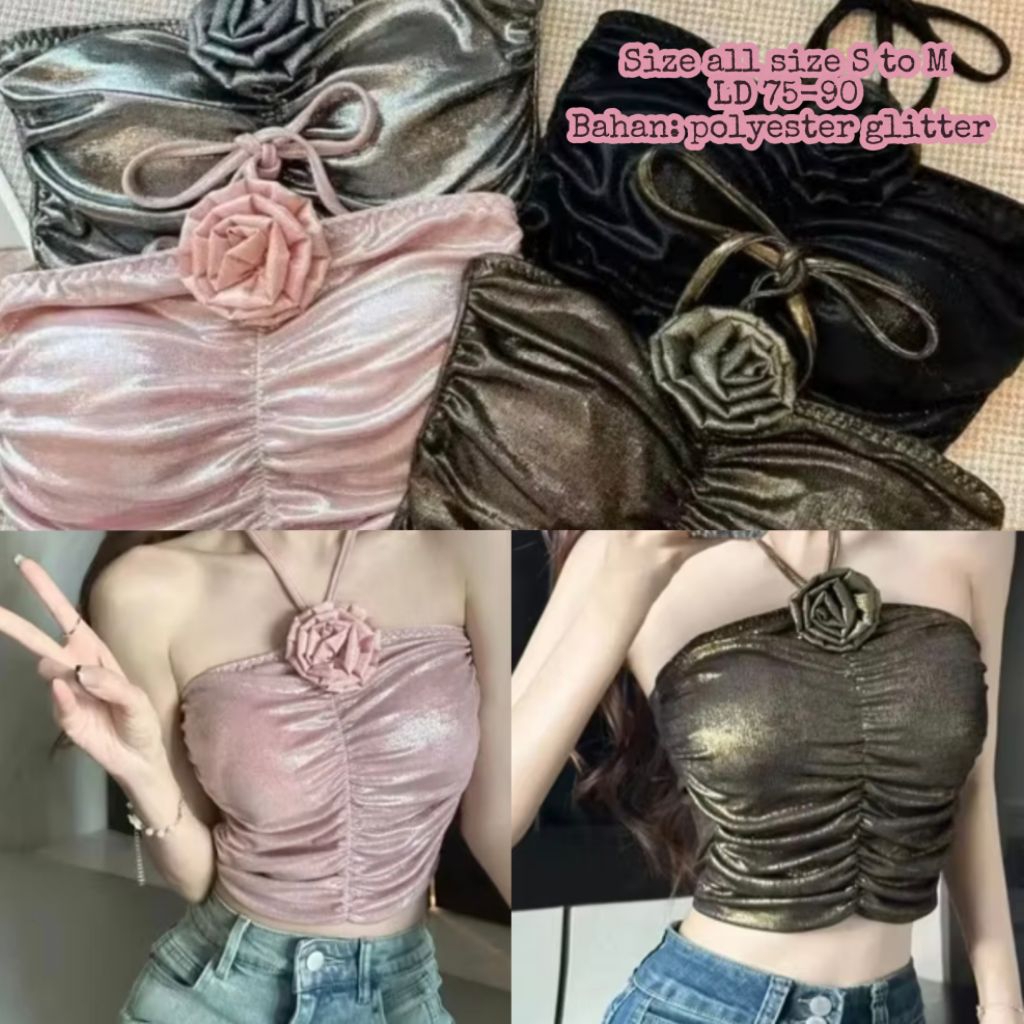 BAJU WANITA KEMBEN GLITTER YOU CAN SEE