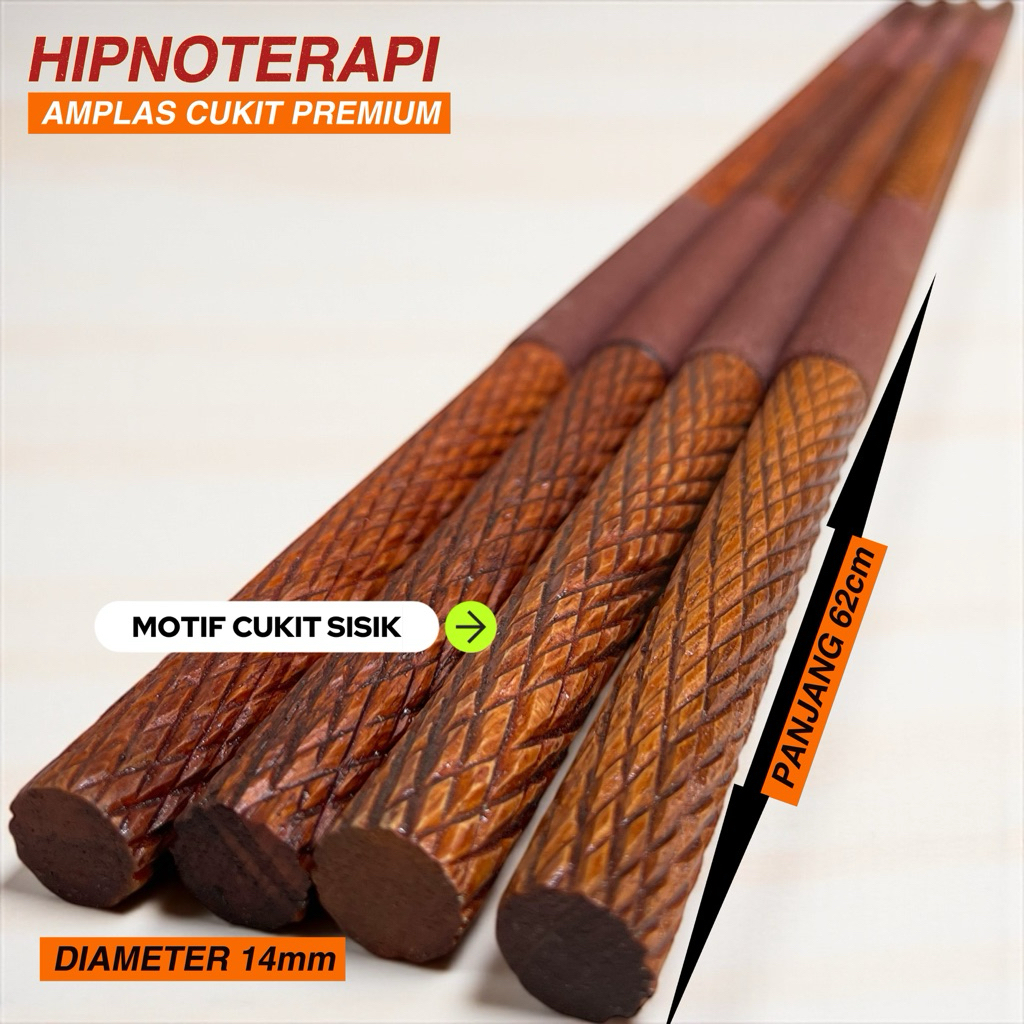 SEPASANG Tangkringan Amplas Murai Batu HIPNOTERAPI Motif Sisik Premium.