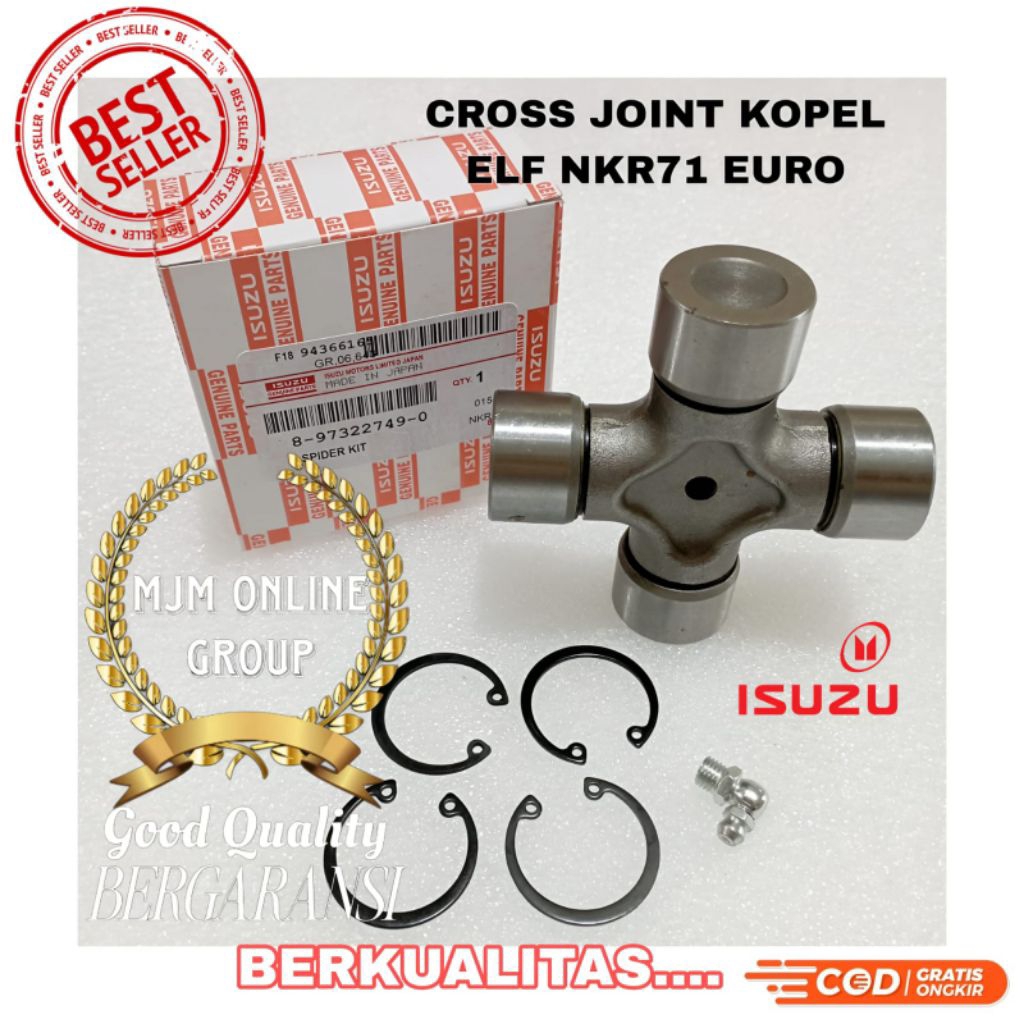CROSS JOINT - JOIN KOPEL ISUZU NKR71 EURO ORIGINAL
