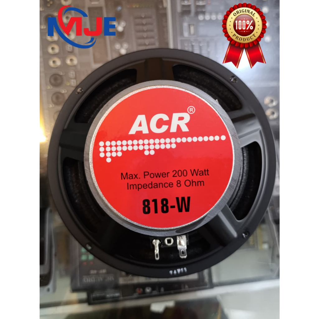 speaker acr 8 inc woofer speaker woofer acr 818W