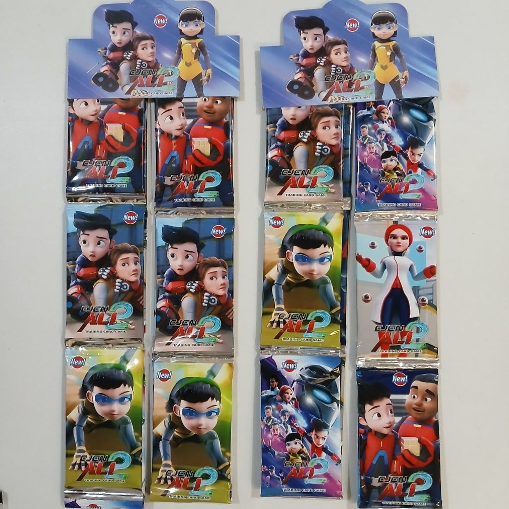 Ejen ALi trading card 1 sachet