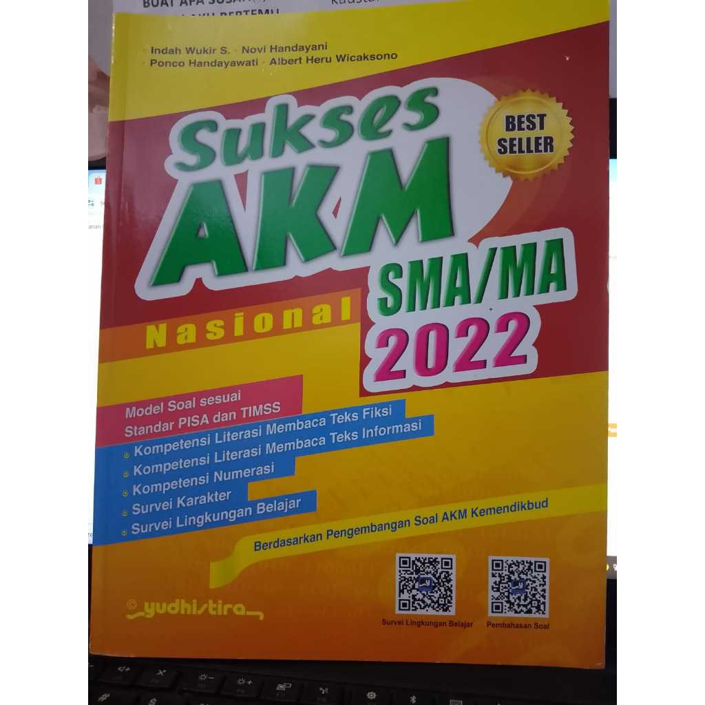 ORIGINAL SUKSES AKM NASIONAL SMA/MA 2022 -YUDHISTIRA
