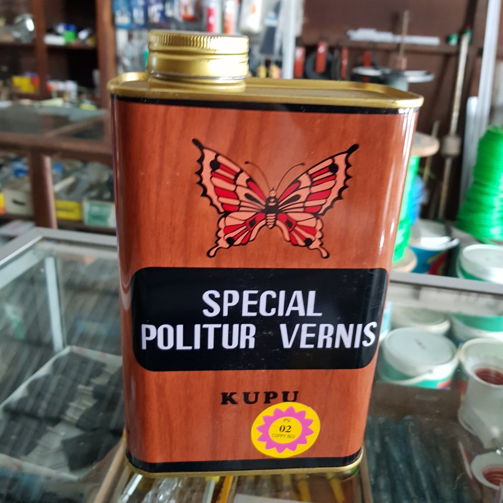 POLITUR VERNIS KAYU CAP KUPU 05 06 07 08