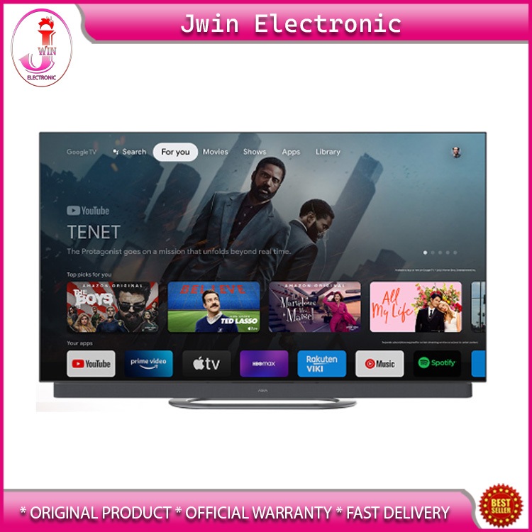 Aqua 65 Inch Smart UHD TV AQT65C900UX With Harman Kardon Speaker OLED TV 4K HDR