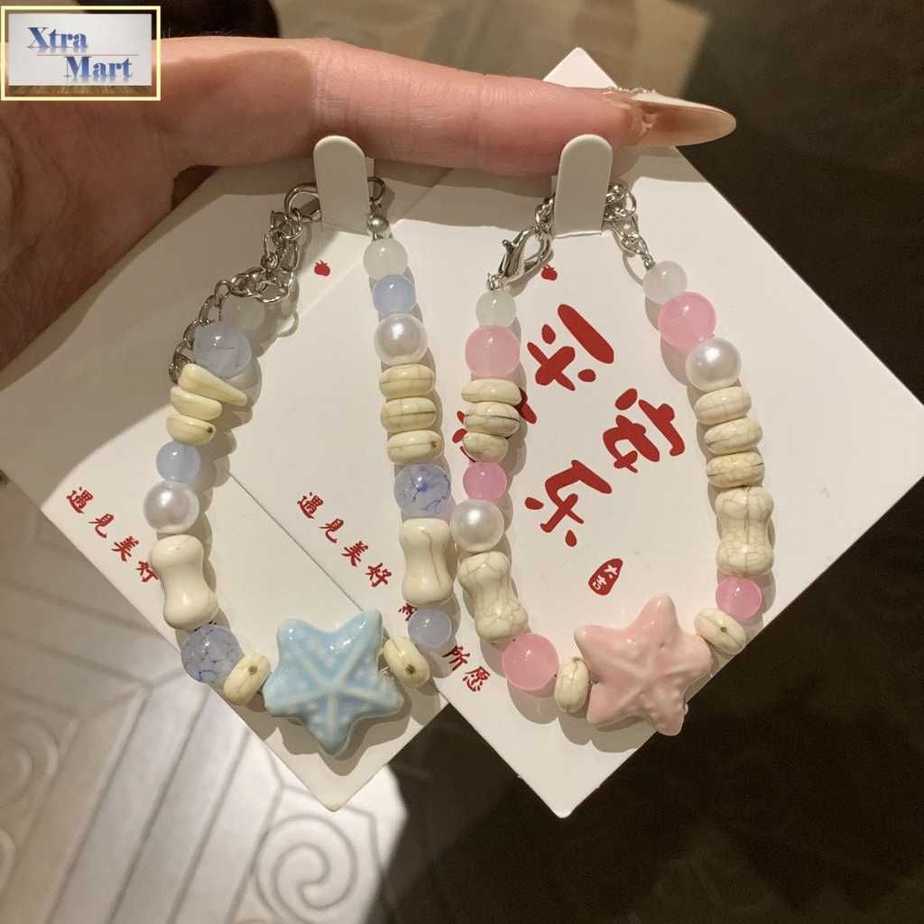 XM - Gelang Manik Manik Bintang Laut Aesthetic Gelang Fashion Bintang Laut Cantik