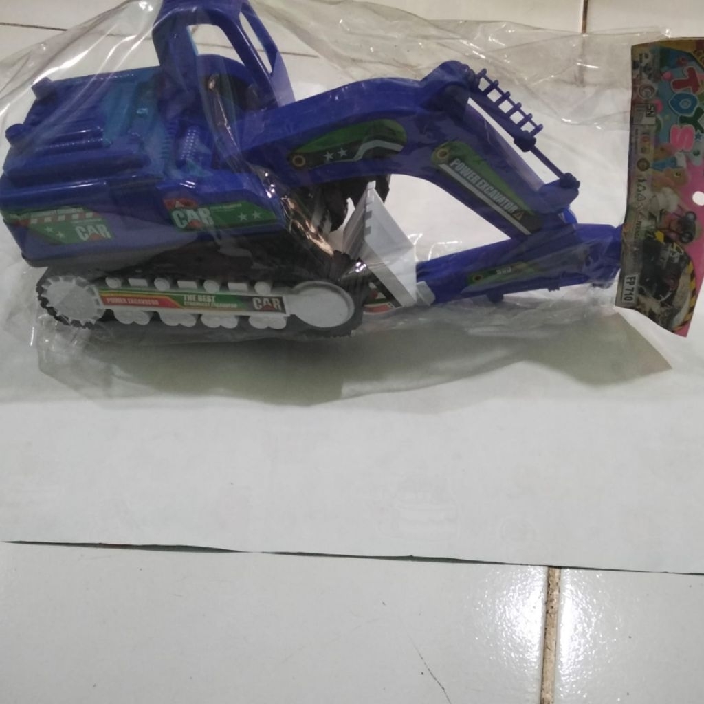 Mainan Anak Mobil Konstruksi Excavator Keren | FP 710