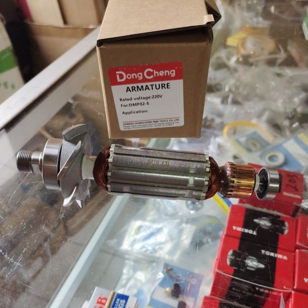 Armature mesin profil DMP02-6 Dongcheng Asli