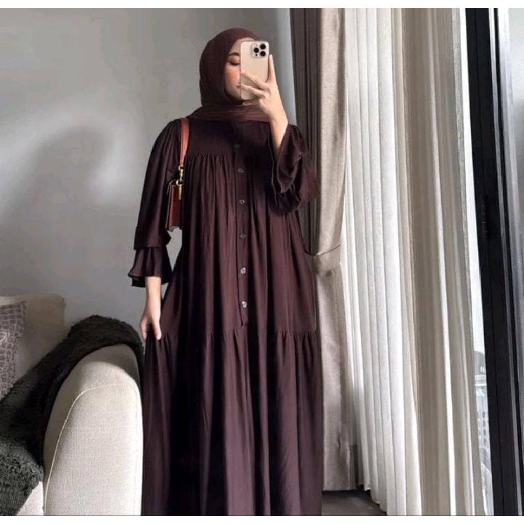 Gamis Rayon Twill premium LD 120cm Jumbo