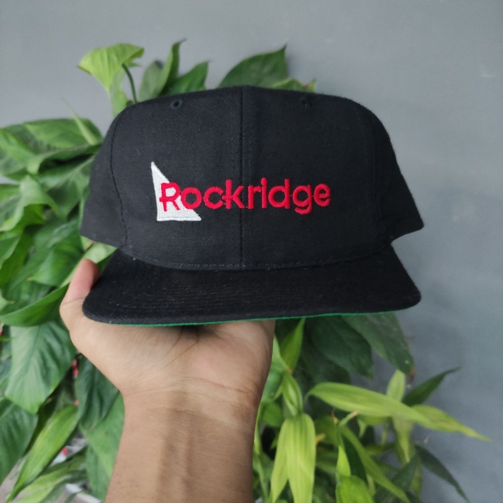 TOPI VINTAGE ROCKRIDGE PLAIN LOGO WOOL