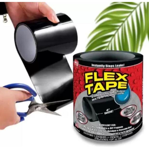 Flex Tape Lakban Anti Bocor Anti Air - Lakban Pipa Isolasi Waterproof