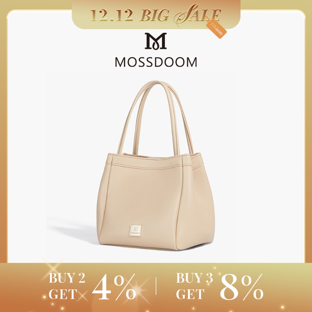 MOSSDOOM Tas Tangan Levia Bag Wanita Elegan Hand Bag Tas Bucket Terbaru