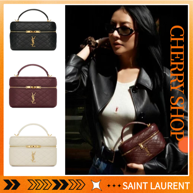 Saint Laurent MINI Cosmetic Bag, Women's Shoulder Bag & Crossbody Bag, YSL Bag