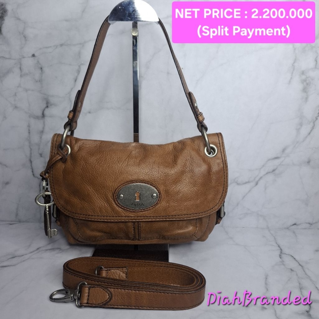 F063 - PRELOVED TAS FOSSIL CONVERTIBLE MADDOX CHESNUT FULLSET