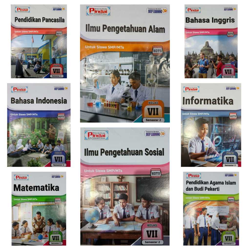 Pindai LKS Kelas 7 SMP/MTS Semester 2 Kurikulum Merdeka Penerbit CV.Arya Duta
