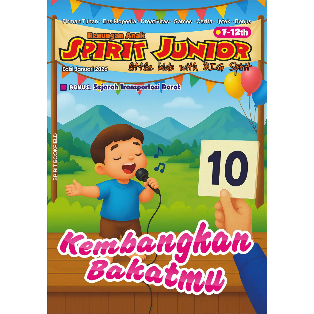 Renungan Anak usia 7-12 tahun Spirit JUNIOR 2026