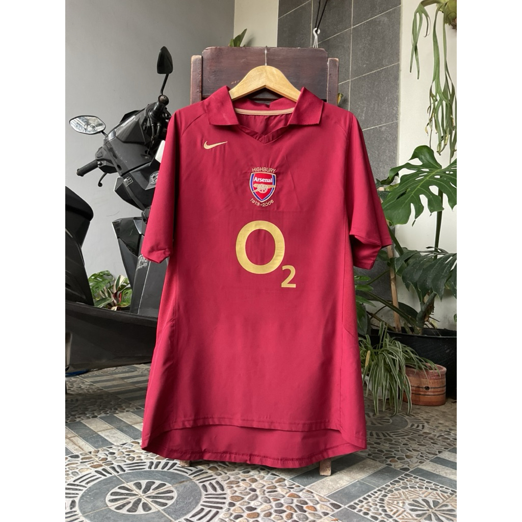 Jersey Arsenal Home 2005/06 Highburry