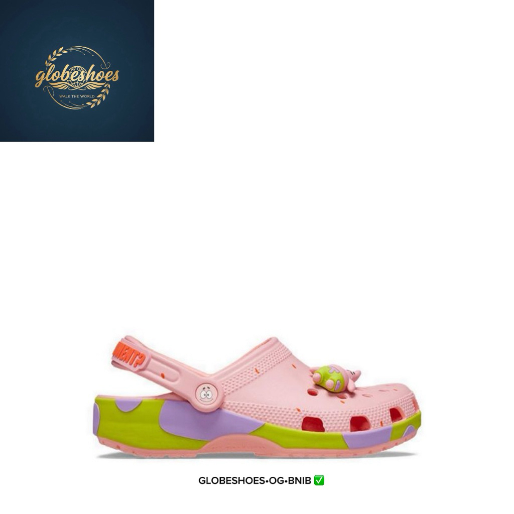 CROCS SPONGEBOB PATRICK CLASSIC UNISEX CLOG - MELON