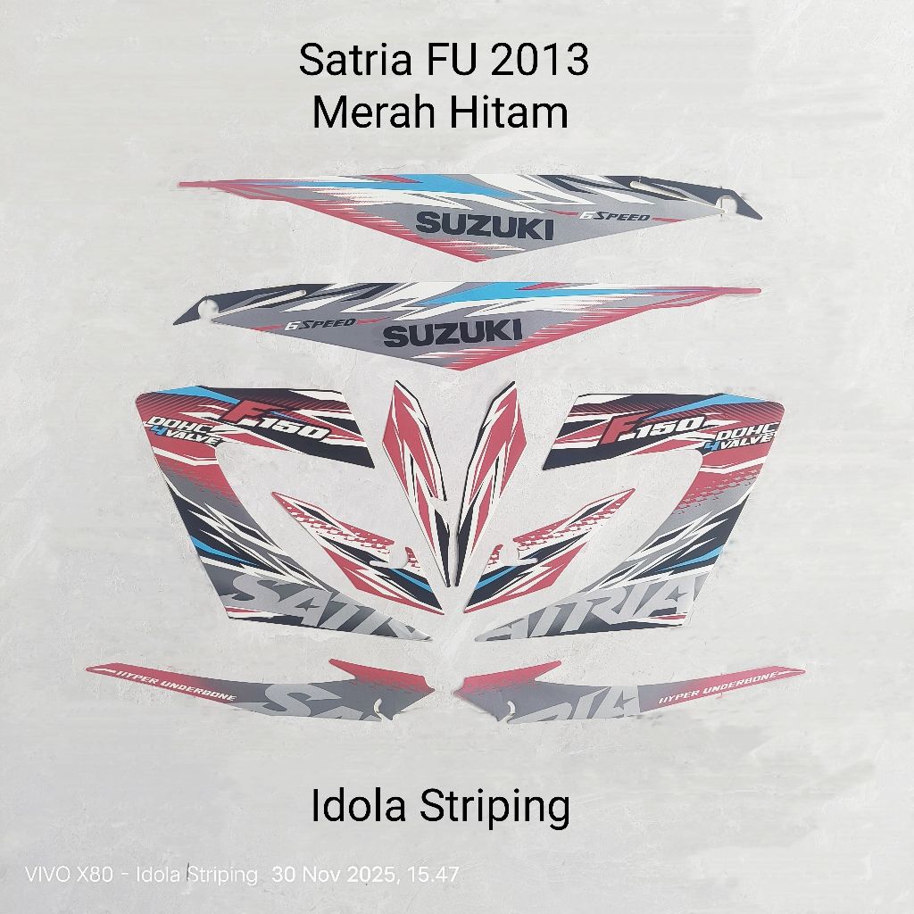 Striping Satria FU 2013
