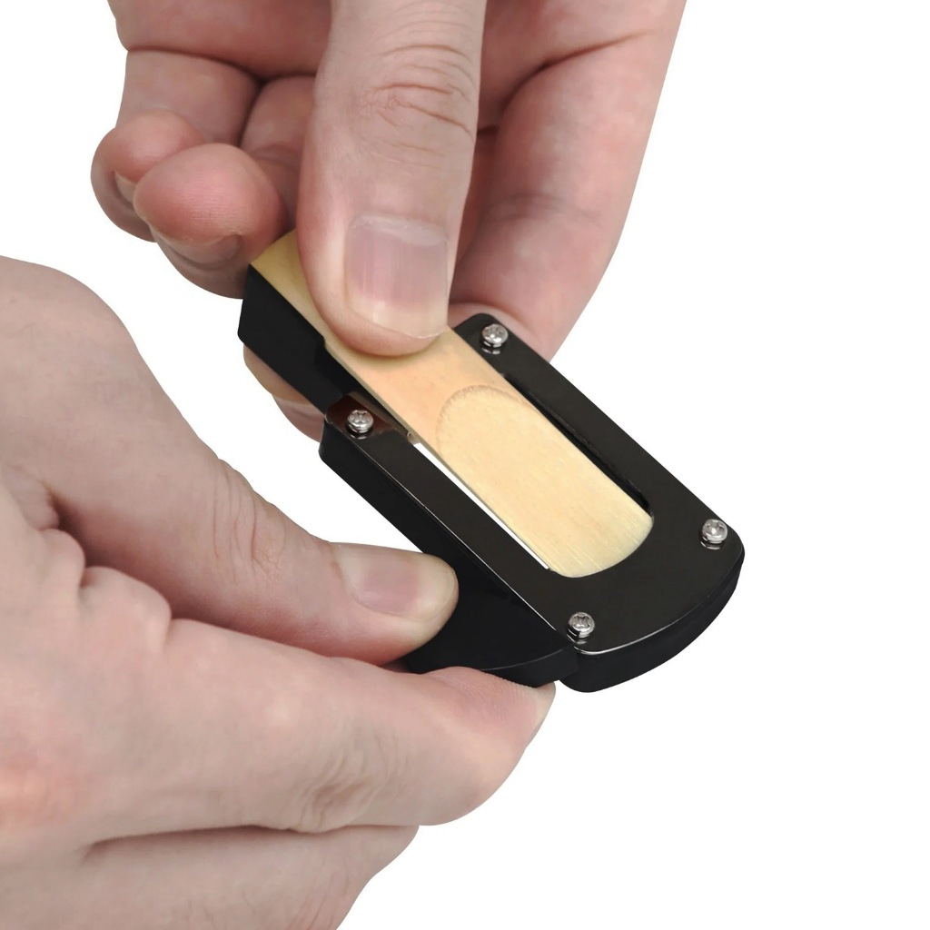 Pemotong Bambu Logam untuk Bambu Saxofon Alto dan Klarinet, Pisau Perak, Aksesori Perbaikan Alat Mus