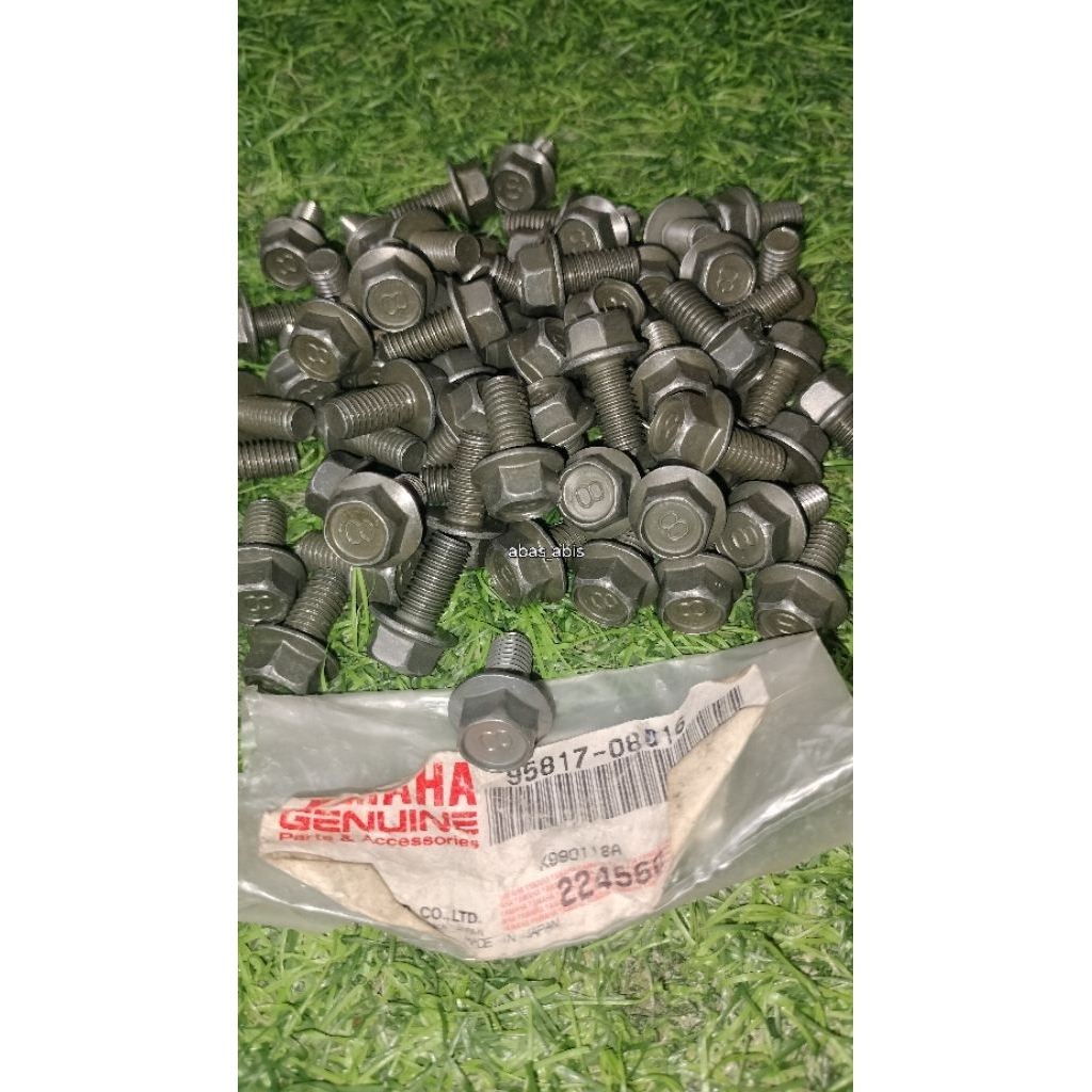 baut yamaha 125z baut f1zr orinal nos 95817-08016