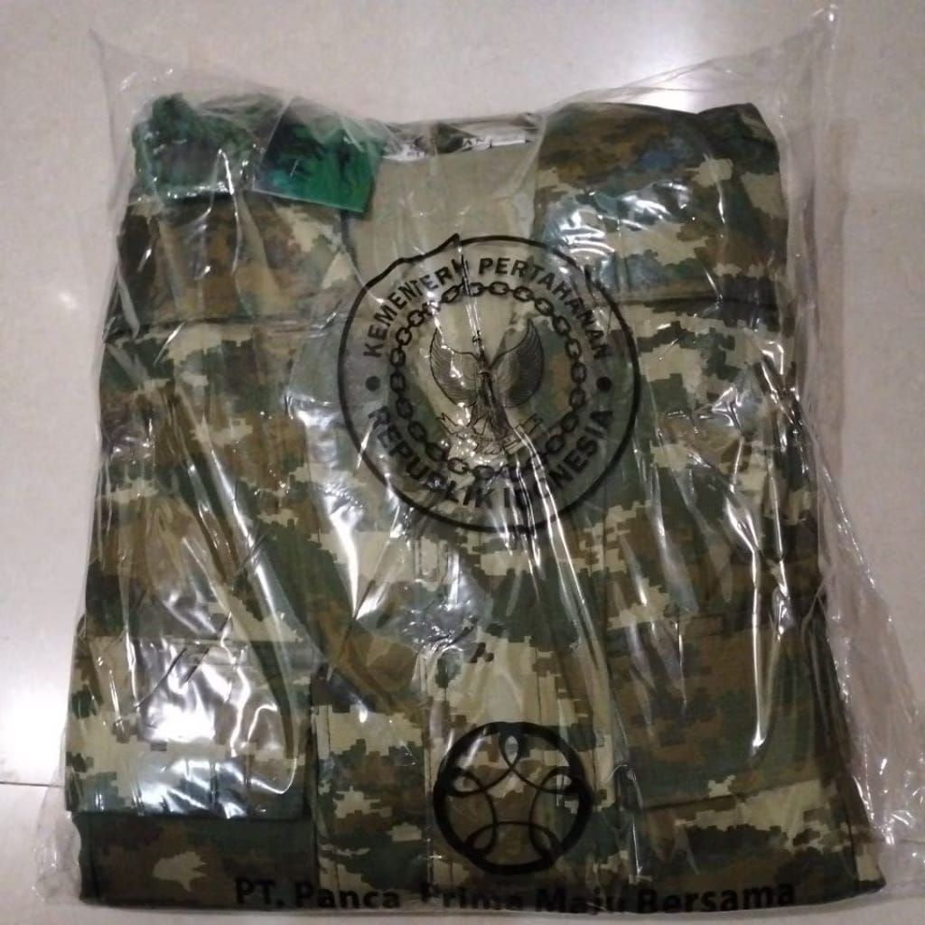 BAJU PDL JATAH KEMHAN PT PPMB 2025 LORENG SAGE GREEN.