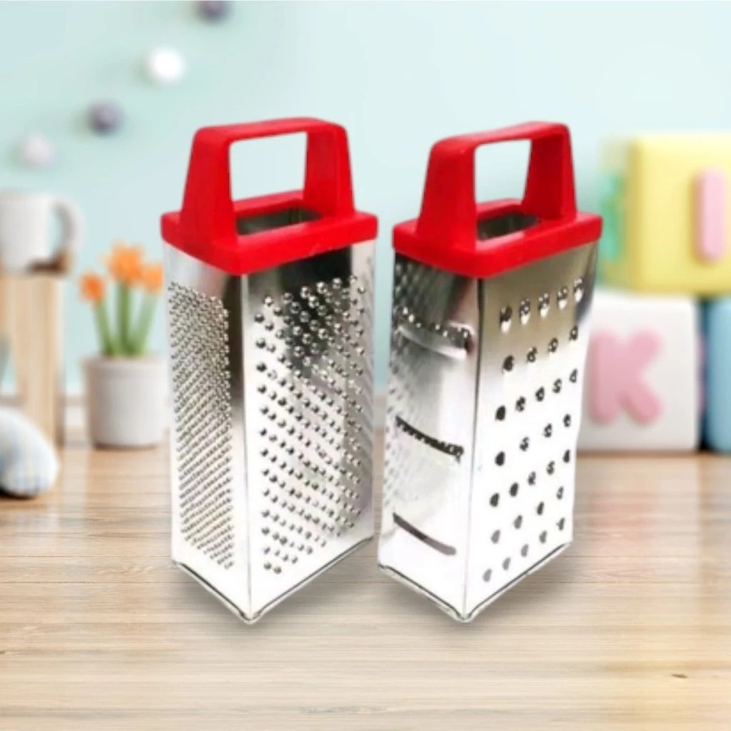 Parutan Kelapa Keju kentang Menara Stainlesst Serbaguna/parutan menara 4 sisi stainless