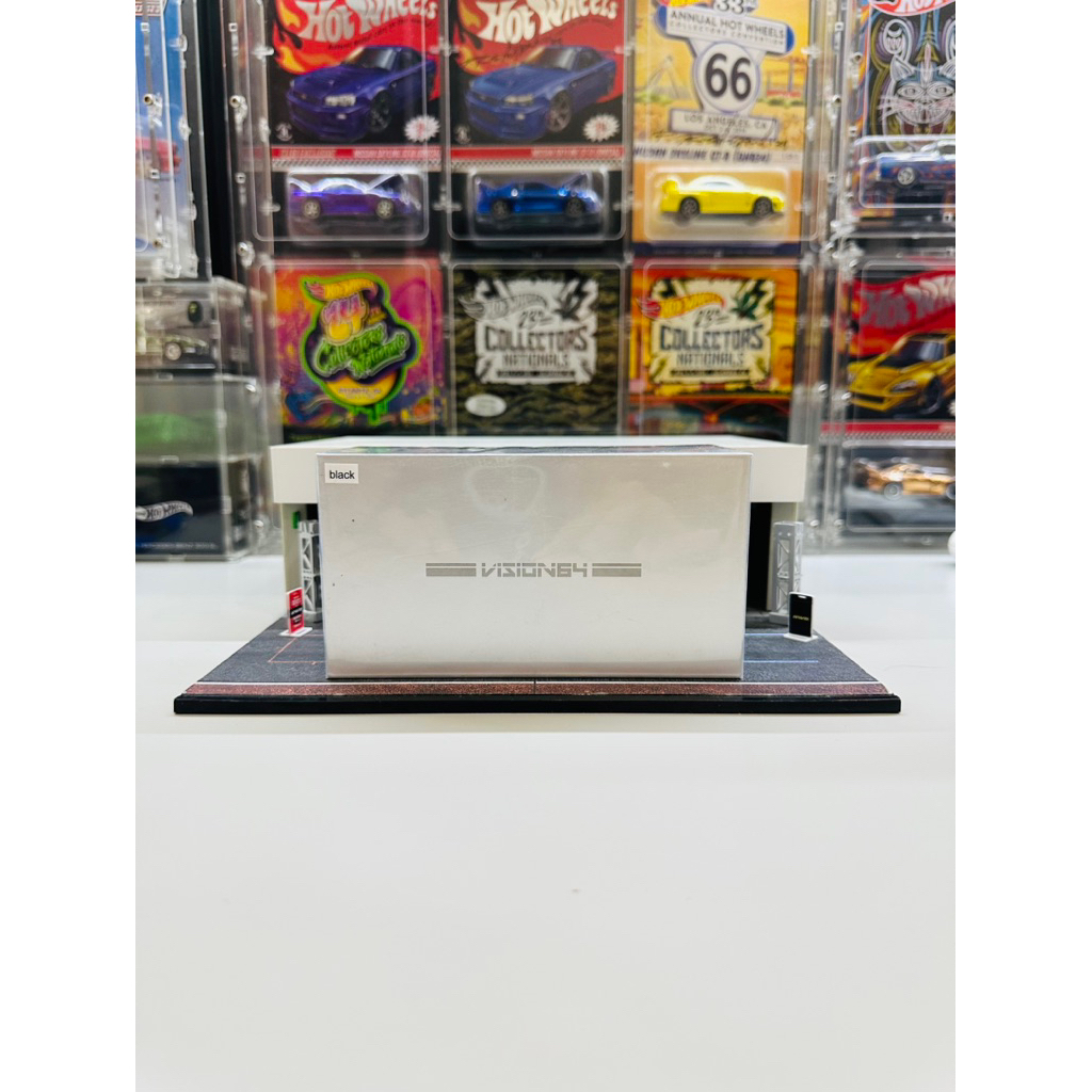 Vision64 1:64 LB Works Lamborghini Countach LP500 Black