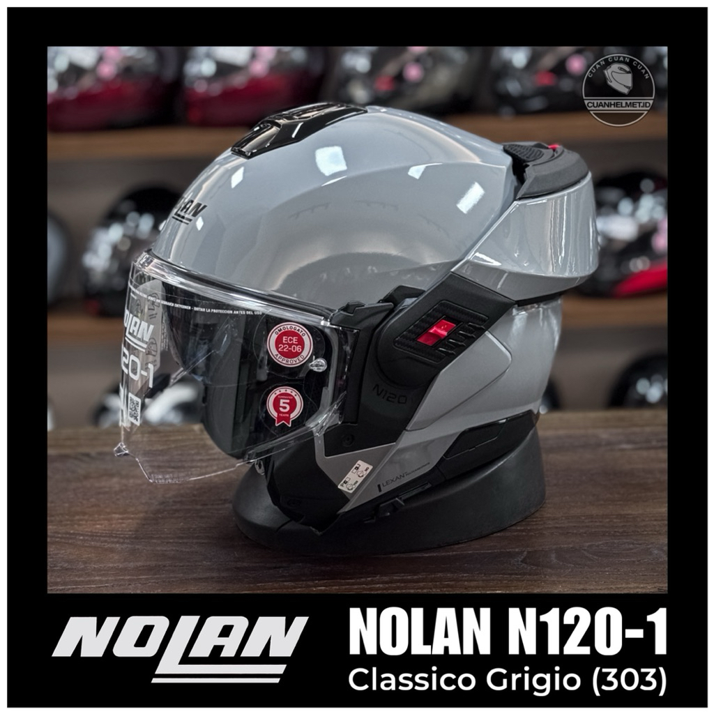 Nolan N120-1 Classico Grigio (303) NOLAN N1201