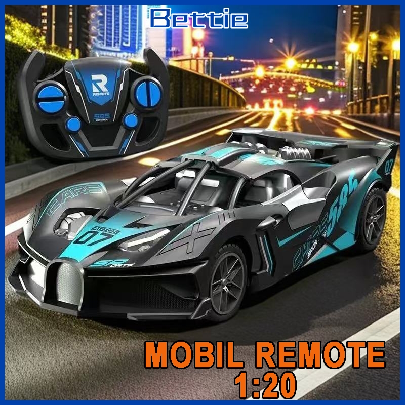 Bettie Mainan Mobil Balap Drift Sport Car RC Remote Control Bugatti Simulasi Mobil Remote Control