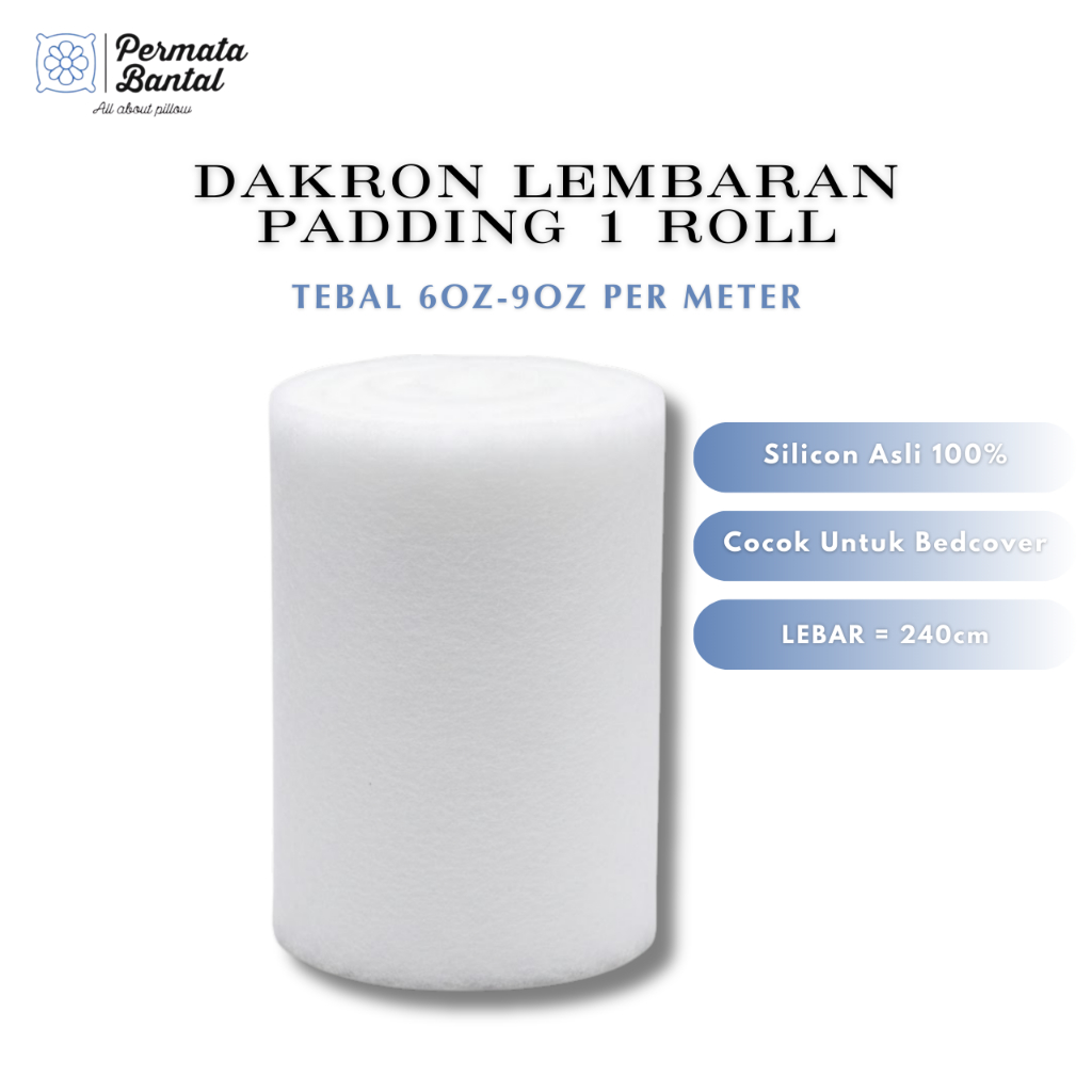 Dakron Padding Lembaran 1Roll