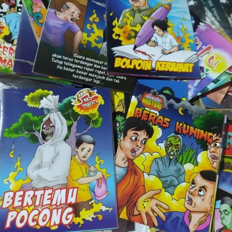 Komik Horor Legendaris Komik Jadul Misteri Hantu