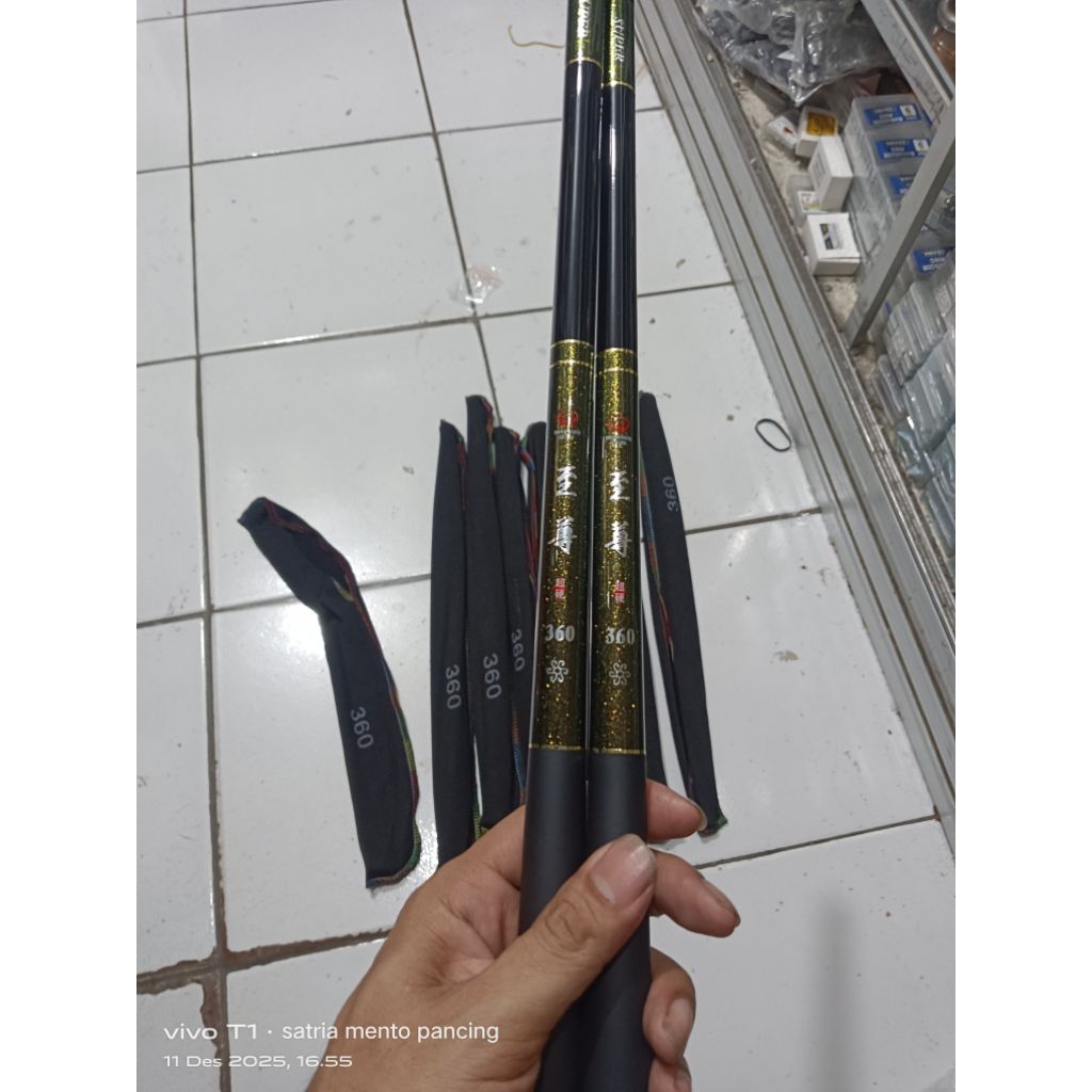 tegek yehang ijo lumut pjang 360 cm