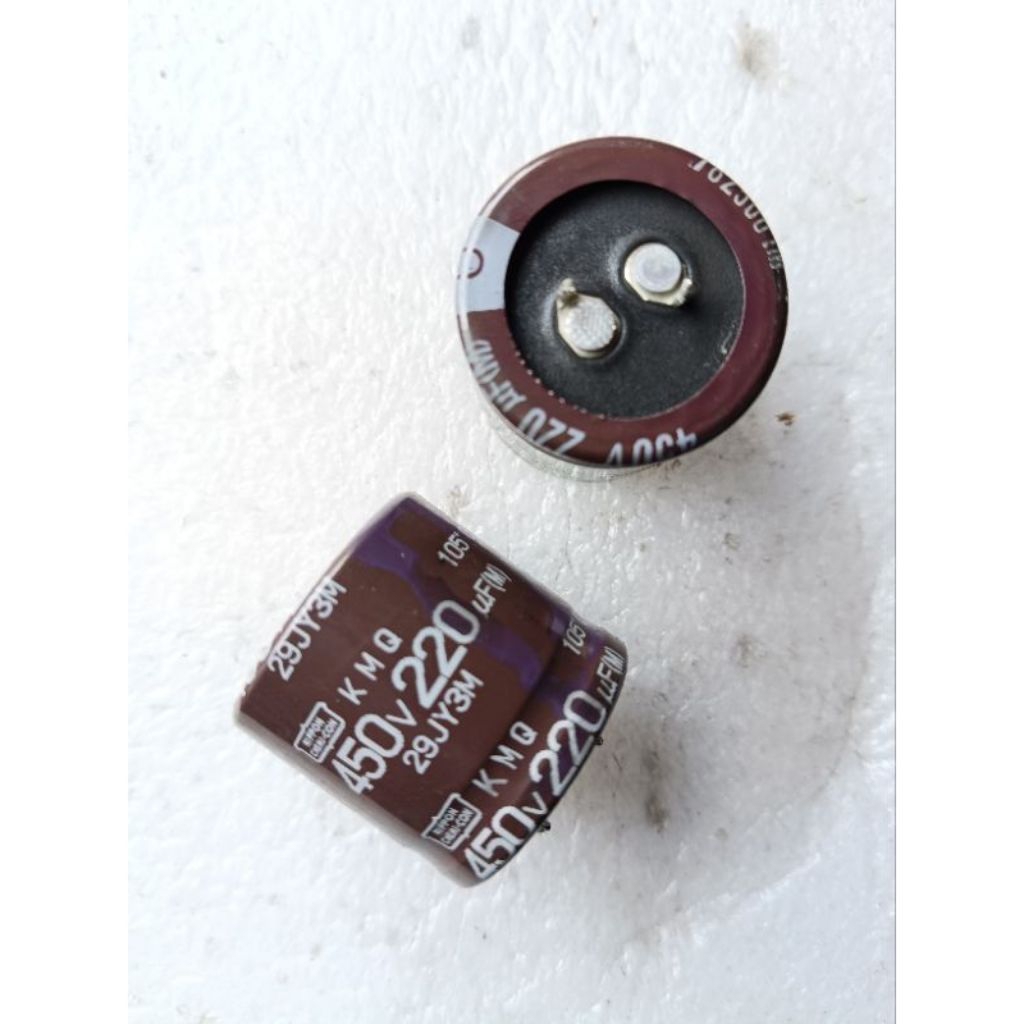 ELCO 450v 150uf//450v 220uf Original Cabutan