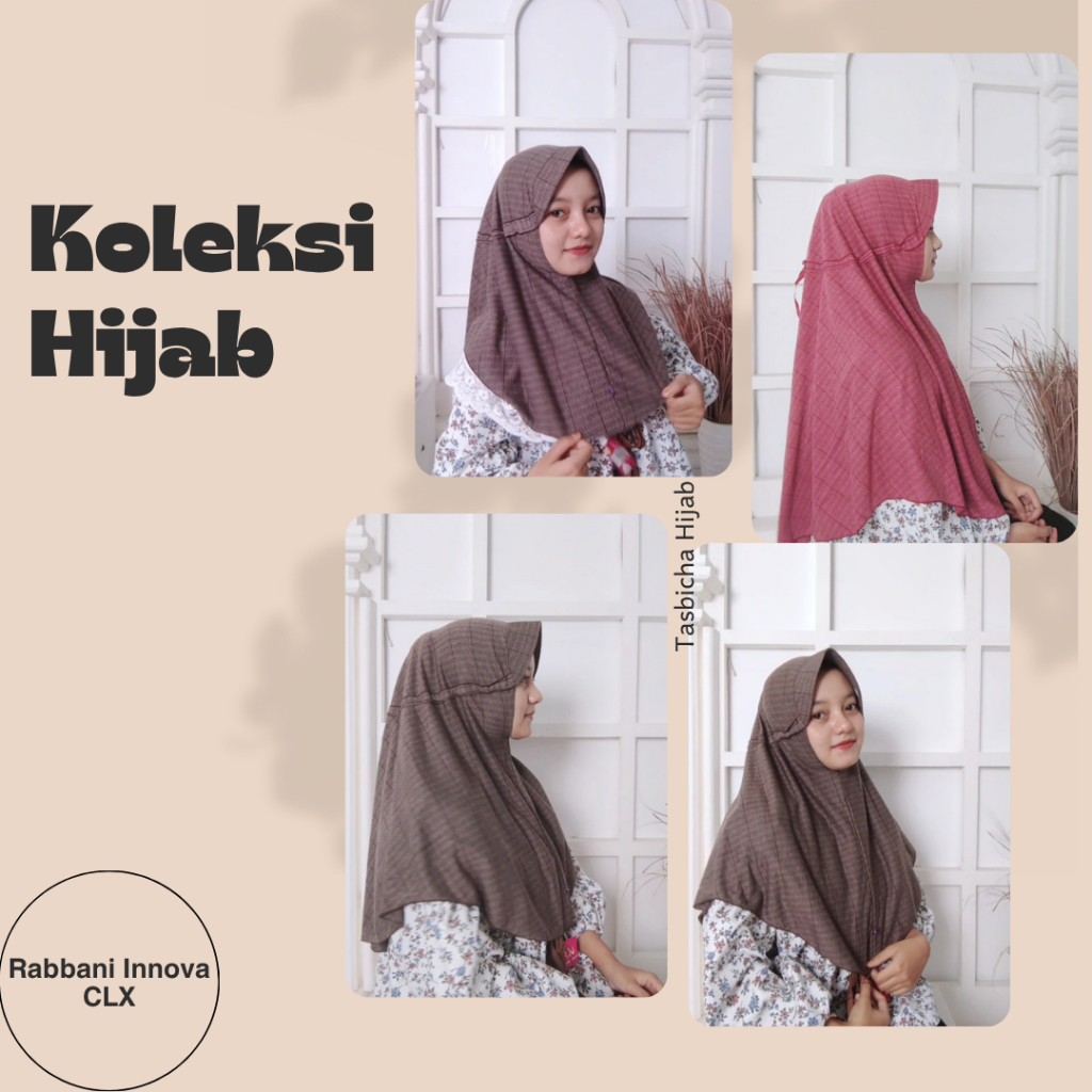 Rabbani - Kerudung Innova Clx Rabbani Ori Ukuran M