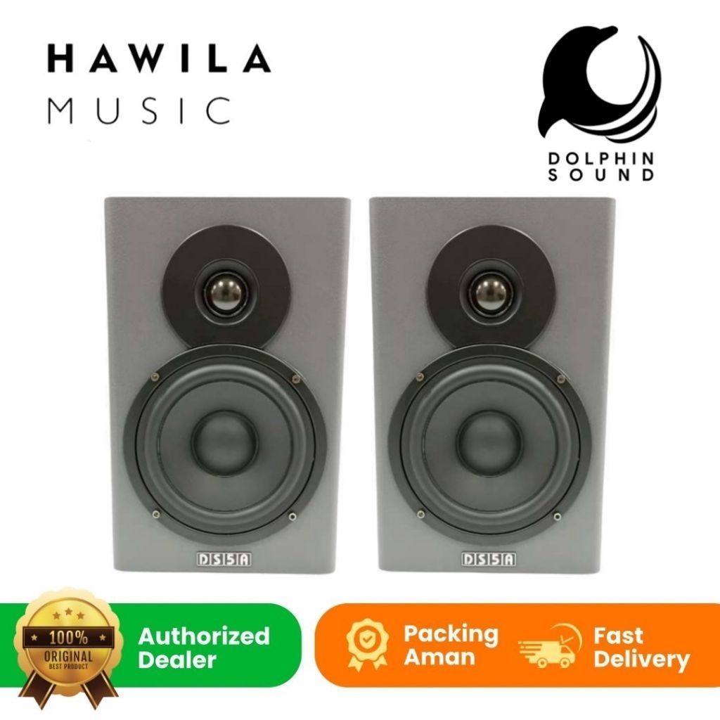 Speaker Monitor Dolphin Sound ISK DS5A MK6 Speaker DS 5A MK VI Flat Monitor Speaker Original