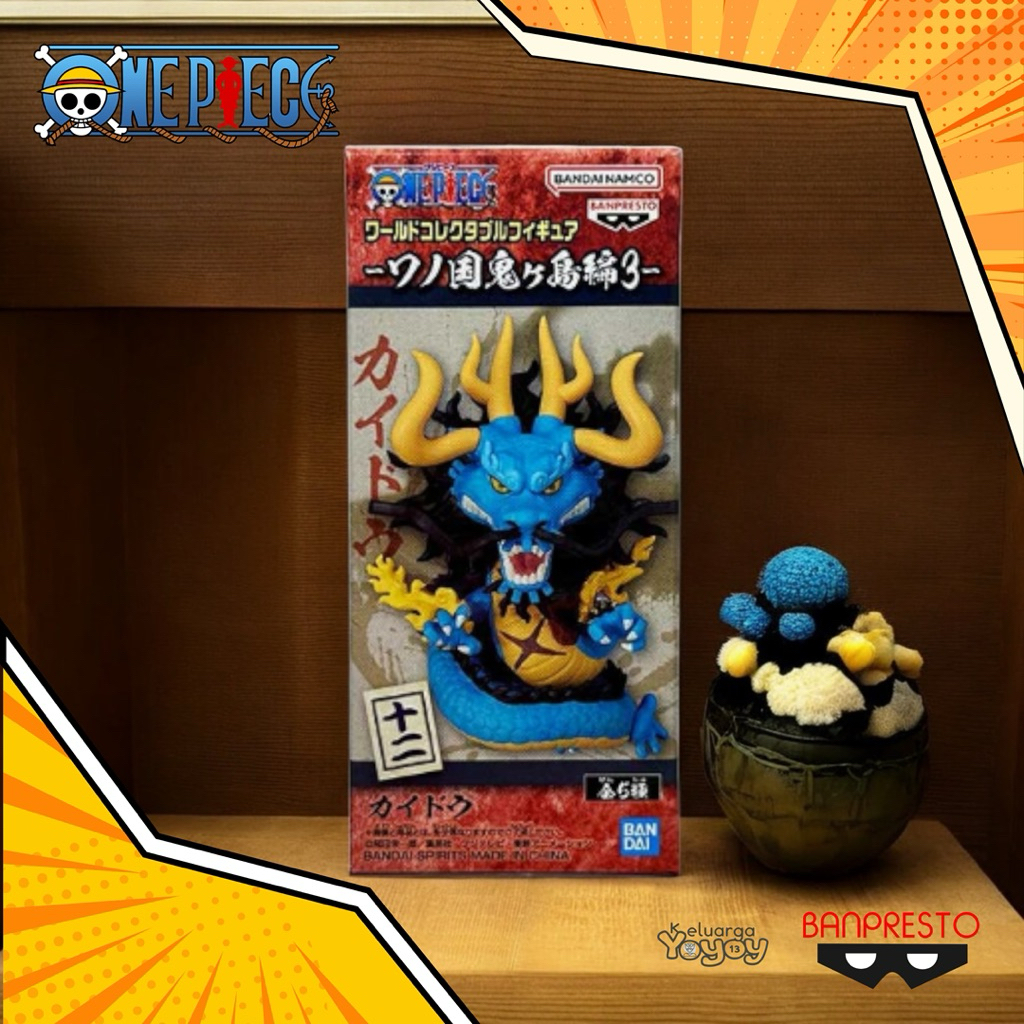 WCF Wano One Piece Onigashima - Kaido (Beast Form) ORIGINAL BANDAI MISB