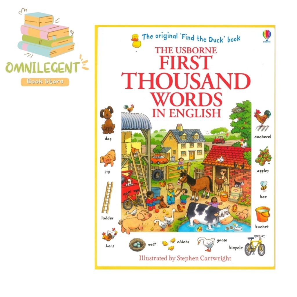 Buku The Usborne First Thousand Words in English