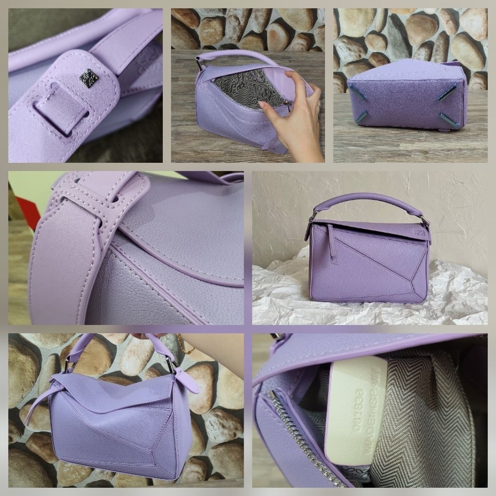 Sale tas selempang ungu purple tag noser