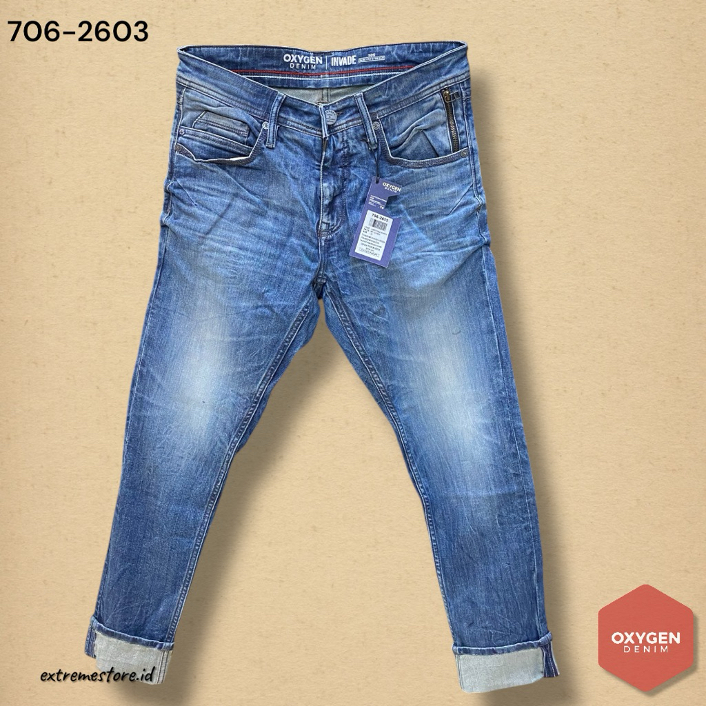 OXYGEN DENIM 706-2603 | CELANA PANJANG OXYGEN.