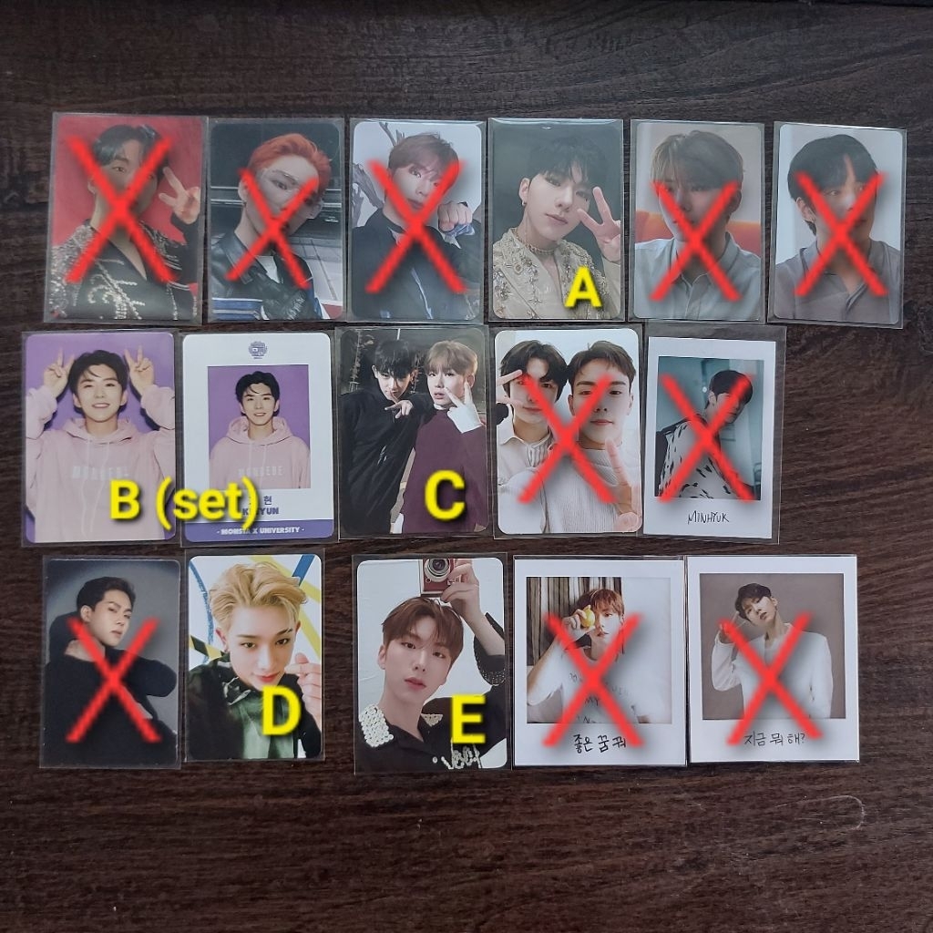 [Ready Official] Monsta X PC Photocard Kihyun Wonho