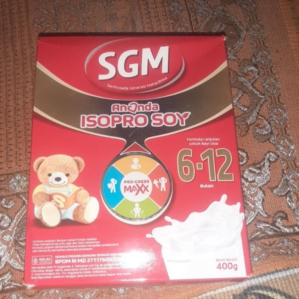 SGM ISOPRO SOYA 6 12 Bulan