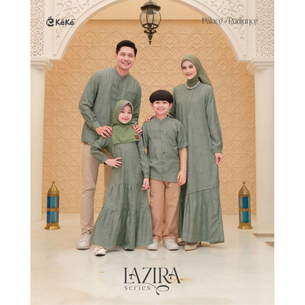 LAZIRA GREEN SAGE  || BAJU LEBARAN 2026 || SARIMBIT KEKE 2026 || SARIMBIT KELUARGA 2026 || SARIMBIT 
