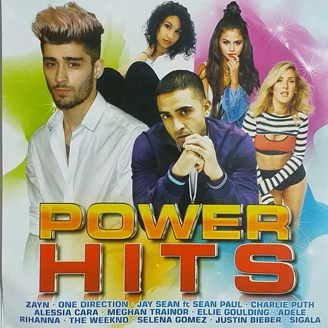 Kaset CD Lagu Barat Power Hits Audio Barat Lagu Kompilasi