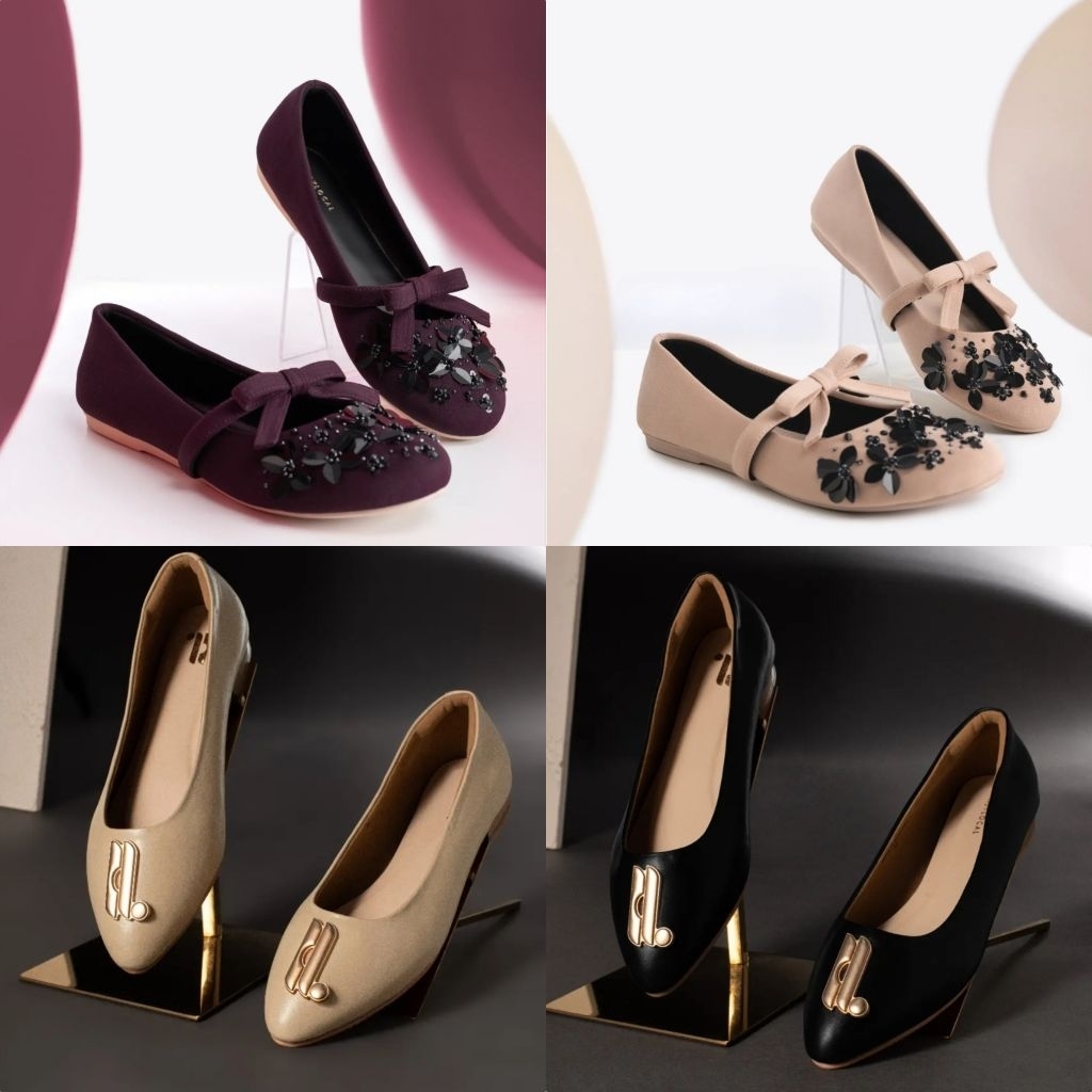 Akita & Noemi Flat Heylocal, Olivia Oliya Oline Heels & Flatshoes Heylocal