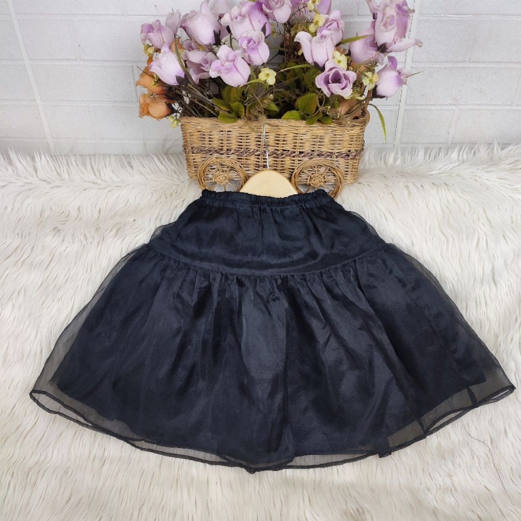 rok anak rok hitam anak rok organza anak rok petticoat anak