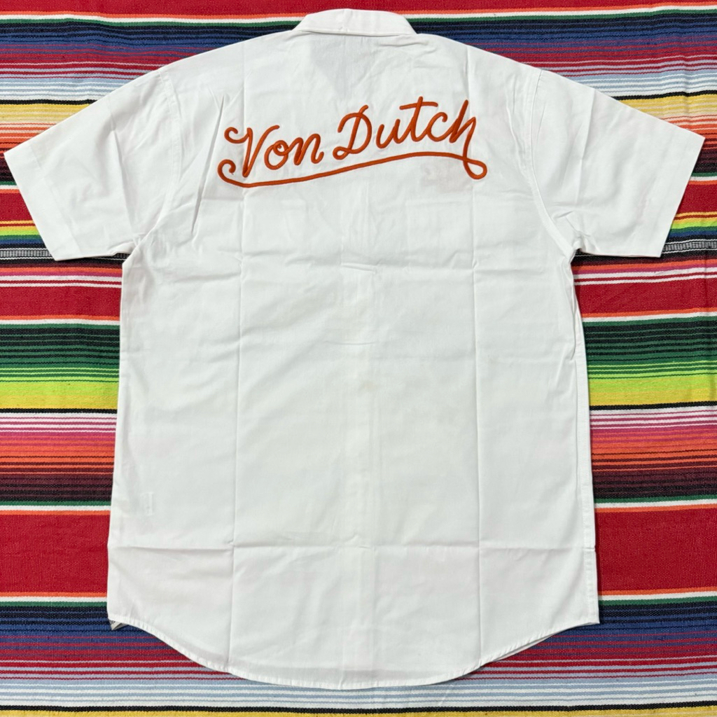 WORKSHIRT - VON DUTCH - WHITE