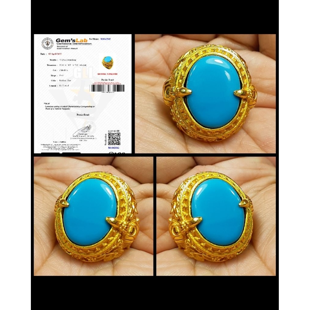 natural pirus blue persian iran polosan jumbo HQ